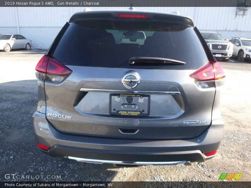 Gun Metallic / Charcoal 2019 Nissan Rogue S AWD