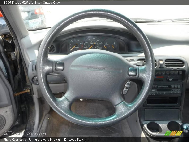 Black Onyx / Gray 1996 Mazda 626 LX