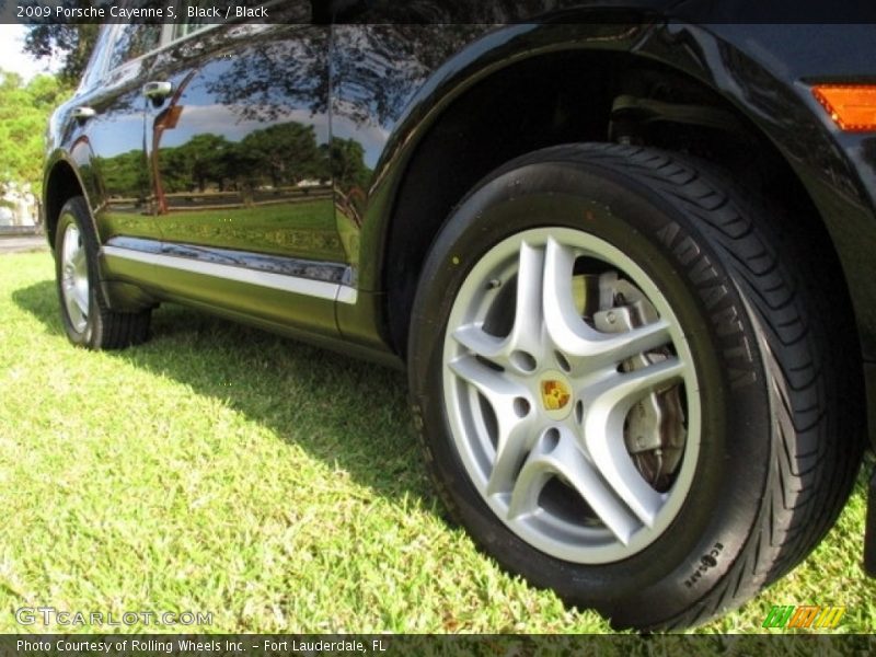 Black / Black 2009 Porsche Cayenne S