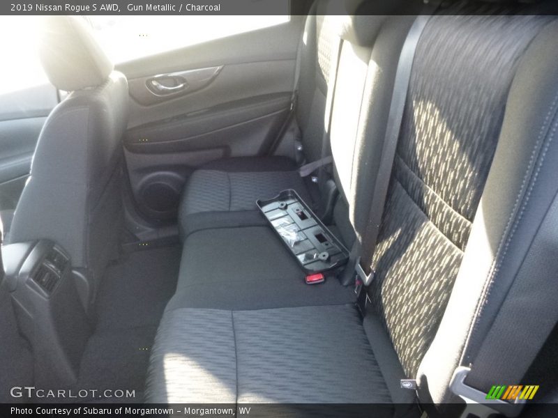Gun Metallic / Charcoal 2019 Nissan Rogue S AWD