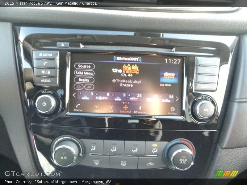 Gun Metallic / Charcoal 2019 Nissan Rogue S AWD