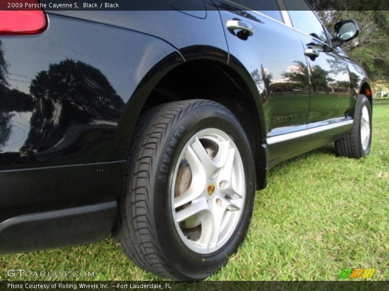 Black / Black 2009 Porsche Cayenne S