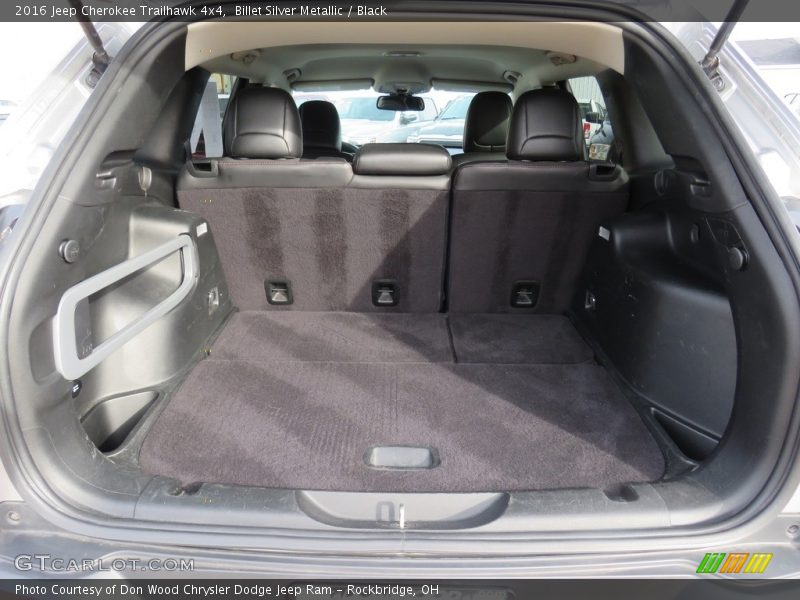 Billet Silver Metallic / Black 2016 Jeep Cherokee Trailhawk 4x4