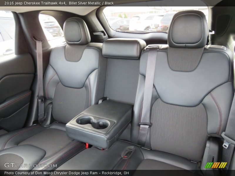 Billet Silver Metallic / Black 2016 Jeep Cherokee Trailhawk 4x4