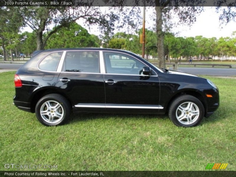 Black / Black 2009 Porsche Cayenne S