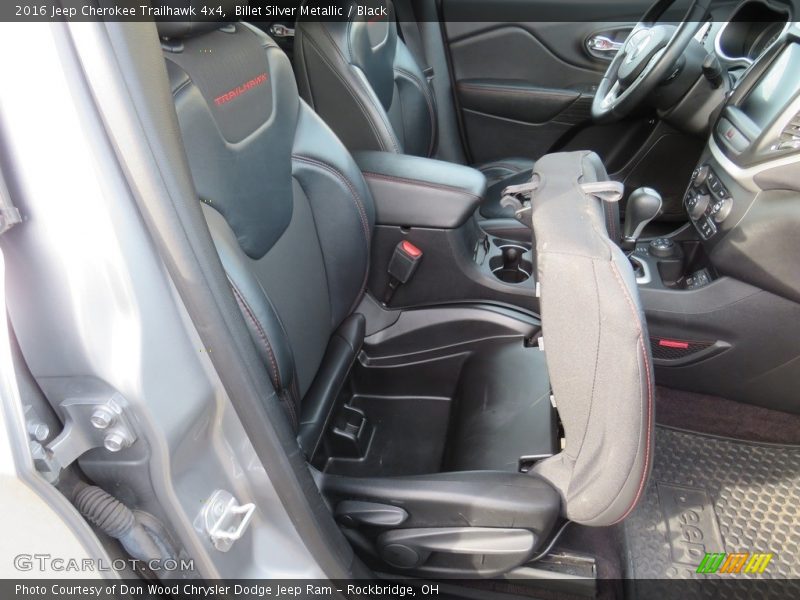 Billet Silver Metallic / Black 2016 Jeep Cherokee Trailhawk 4x4