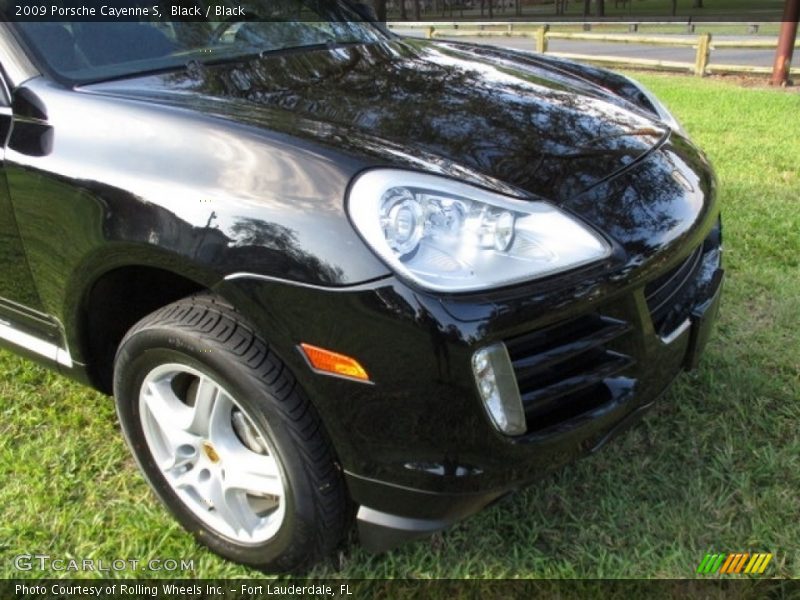 Black / Black 2009 Porsche Cayenne S