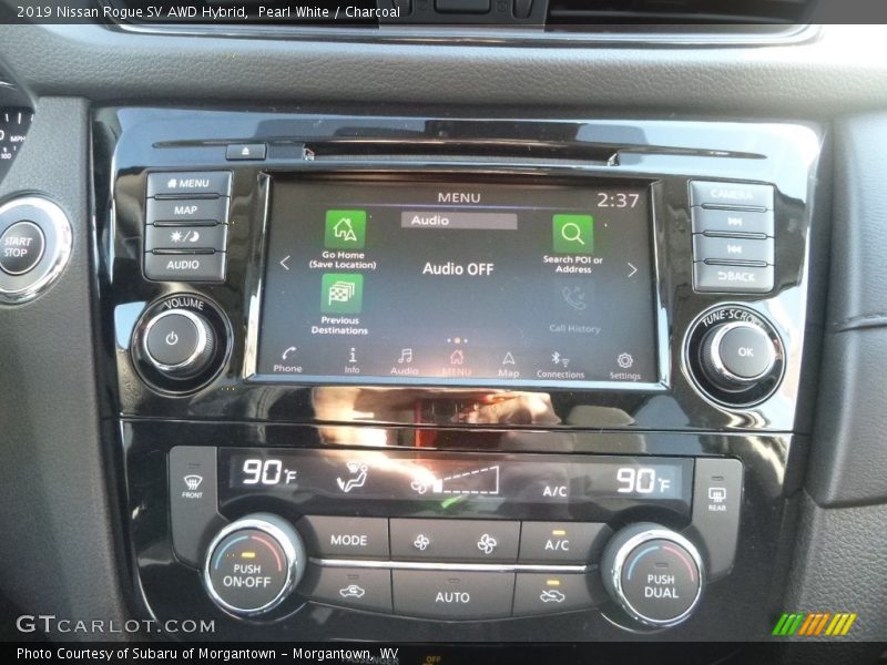 Controls of 2019 Rogue SV AWD Hybrid