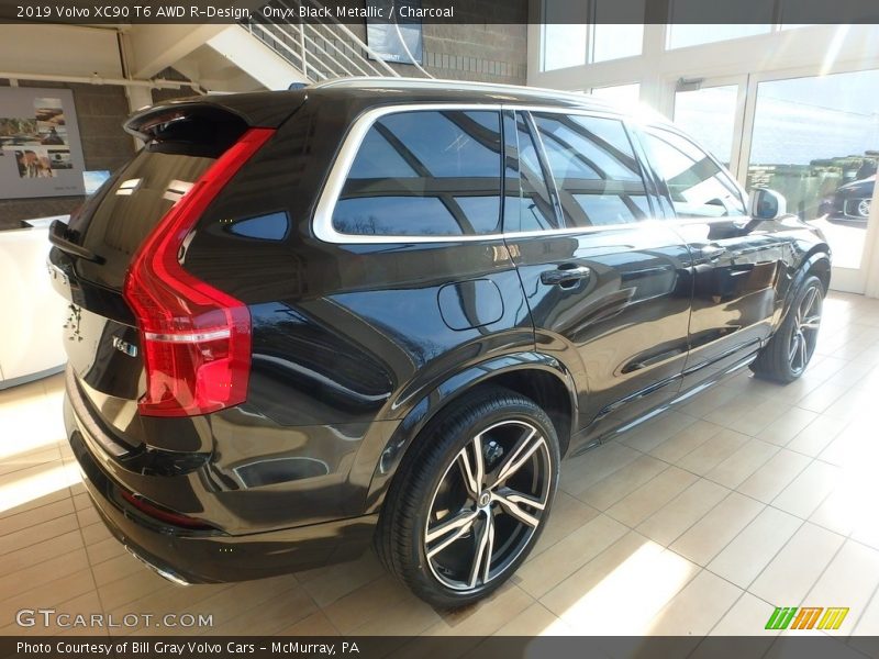 Onyx Black Metallic / Charcoal 2019 Volvo XC90 T6 AWD R-Design