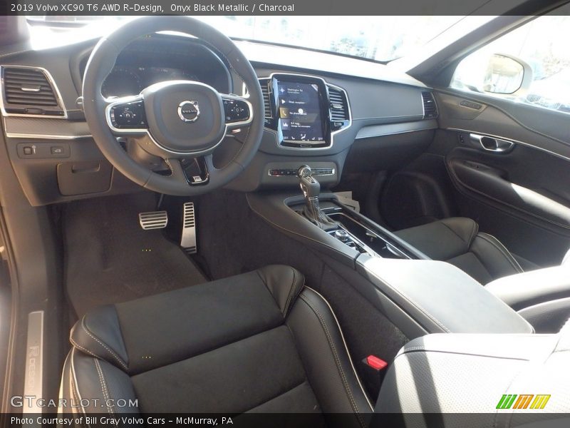 Front Seat of 2019 XC90 T6 AWD R-Design