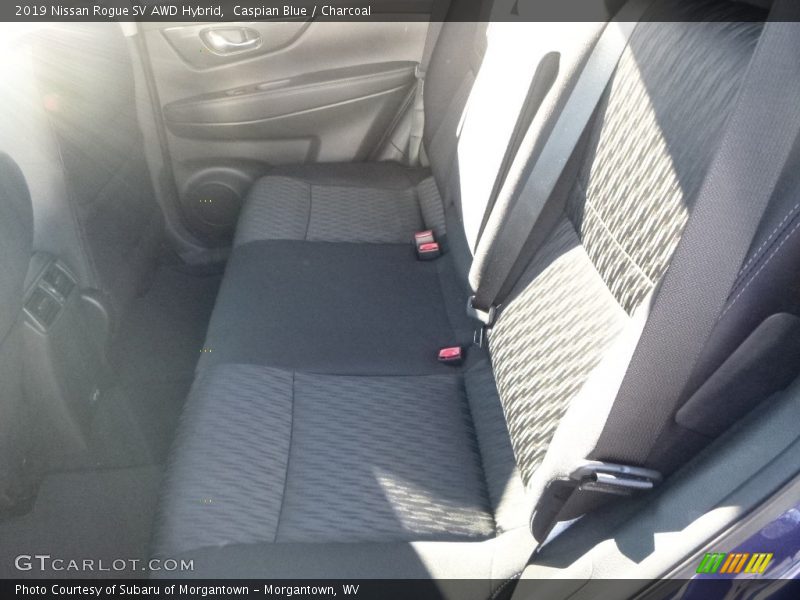 Caspian Blue / Charcoal 2019 Nissan Rogue SV AWD Hybrid