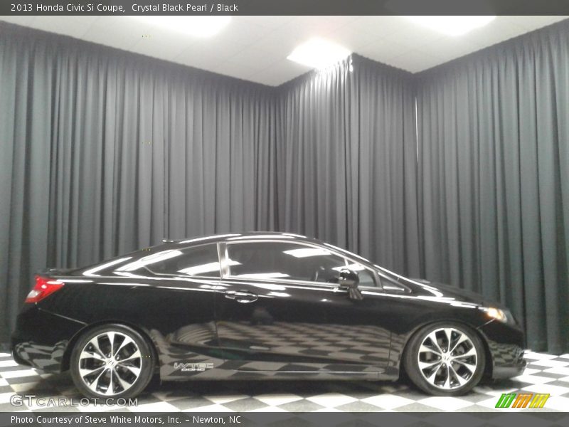 Crystal Black Pearl / Black 2013 Honda Civic Si Coupe