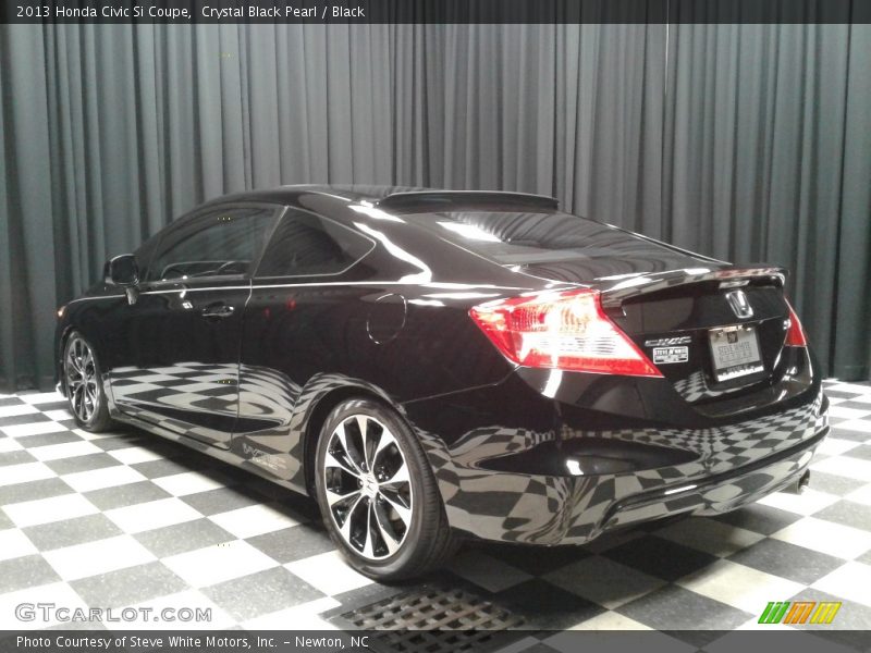 Crystal Black Pearl / Black 2013 Honda Civic Si Coupe