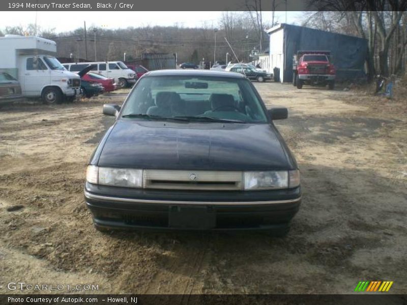 Black / Grey 1994 Mercury Tracer Sedan