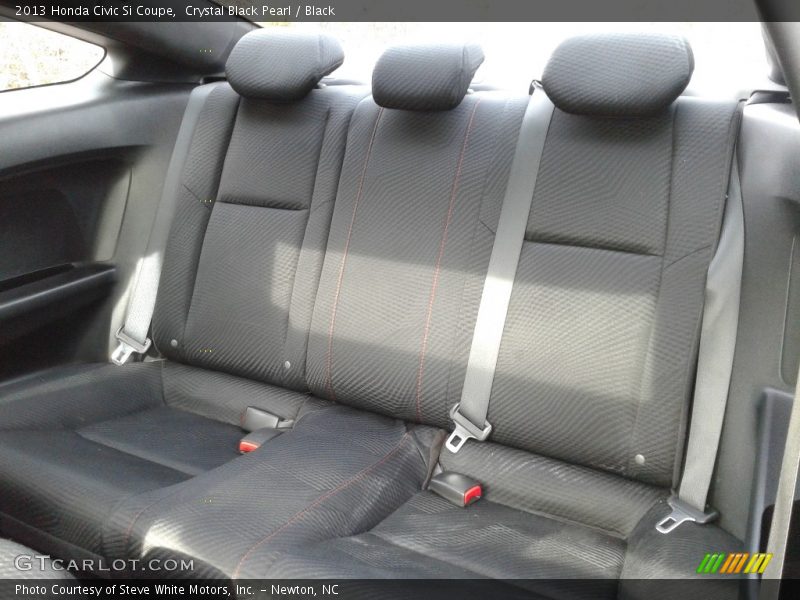 Crystal Black Pearl / Black 2013 Honda Civic Si Coupe