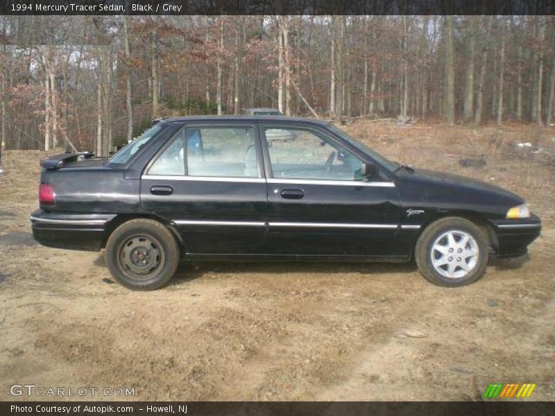 Black / Grey 1994 Mercury Tracer Sedan