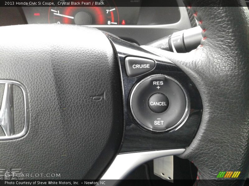 Crystal Black Pearl / Black 2013 Honda Civic Si Coupe