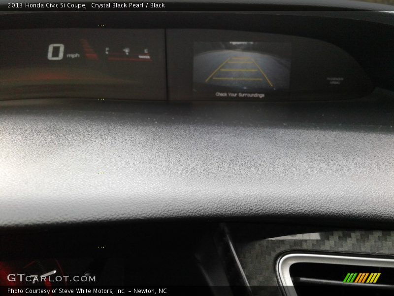 Crystal Black Pearl / Black 2013 Honda Civic Si Coupe