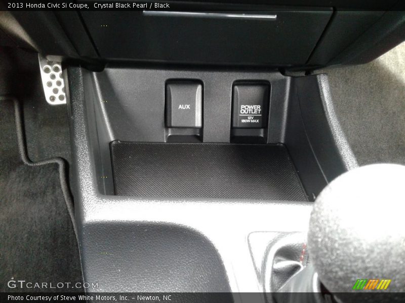 Crystal Black Pearl / Black 2013 Honda Civic Si Coupe