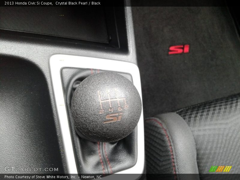 Crystal Black Pearl / Black 2013 Honda Civic Si Coupe