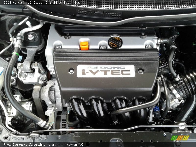 Crystal Black Pearl / Black 2013 Honda Civic Si Coupe