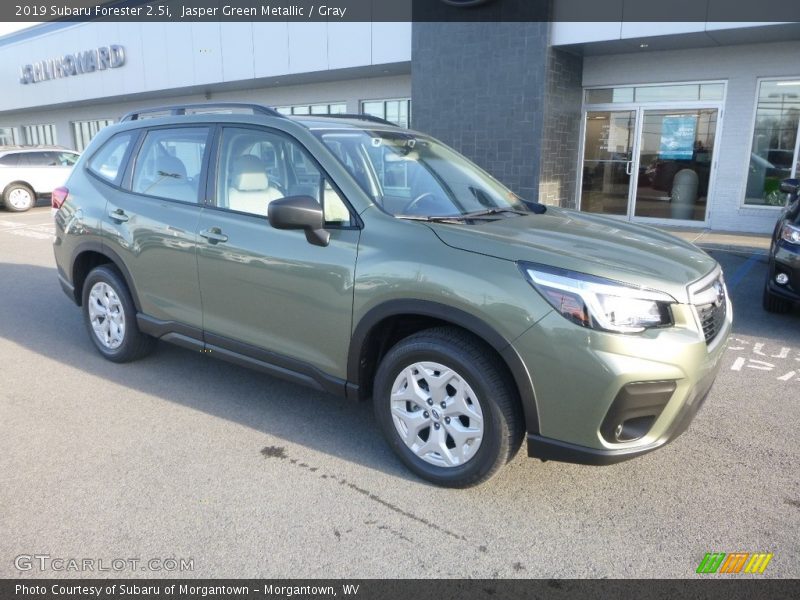 Jasper Green Metallic / Gray 2019 Subaru Forester 2.5i