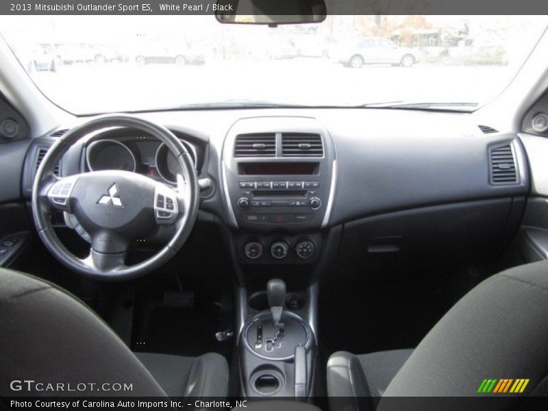 White Pearl / Black 2013 Mitsubishi Outlander Sport ES