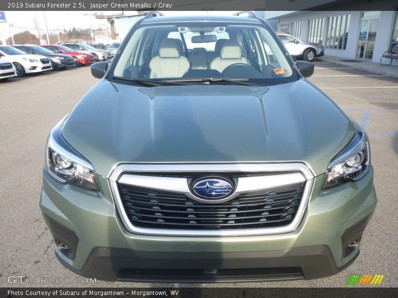 Jasper Green Metallic / Gray 2019 Subaru Forester 2.5i