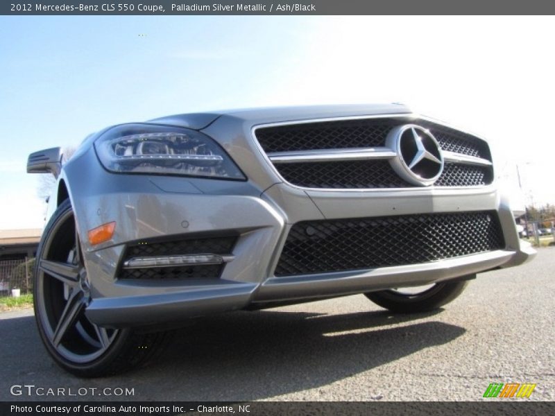 Palladium Silver Metallic / Ash/Black 2012 Mercedes-Benz CLS 550 Coupe