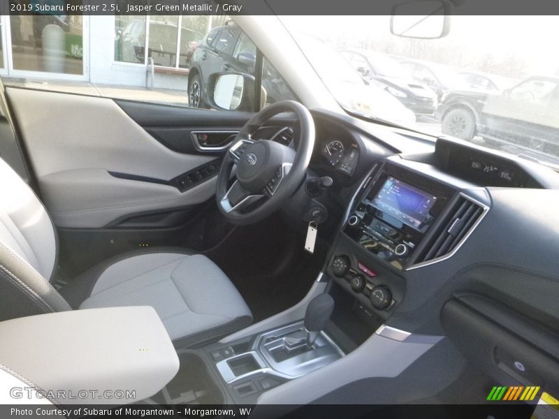 Jasper Green Metallic / Gray 2019 Subaru Forester 2.5i