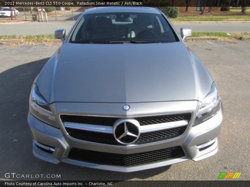 Palladium Silver Metallic / Ash/Black 2012 Mercedes-Benz CLS 550 Coupe