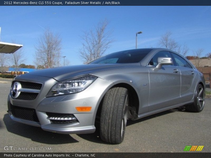 Palladium Silver Metallic / Ash/Black 2012 Mercedes-Benz CLS 550 Coupe