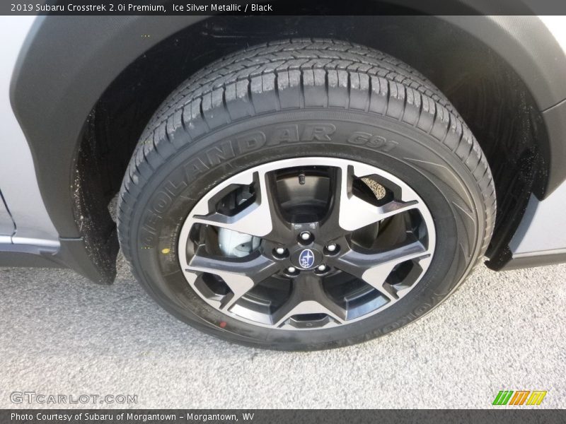 Ice Silver Metallic / Black 2019 Subaru Crosstrek 2.0i Premium