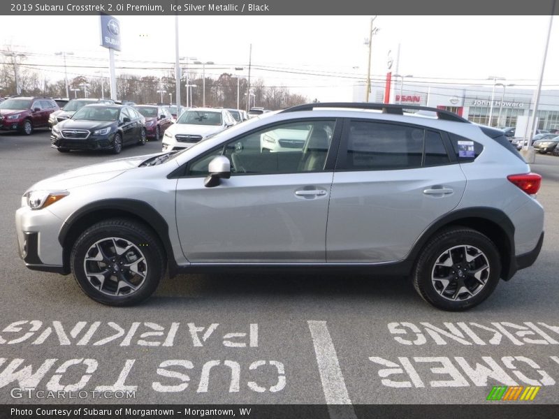 Ice Silver Metallic / Black 2019 Subaru Crosstrek 2.0i Premium