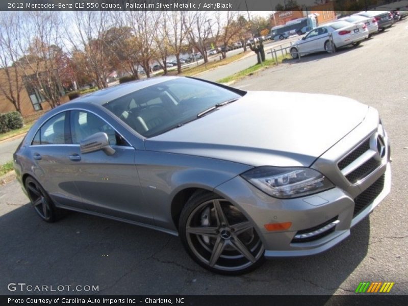 Palladium Silver Metallic / Ash/Black 2012 Mercedes-Benz CLS 550 Coupe