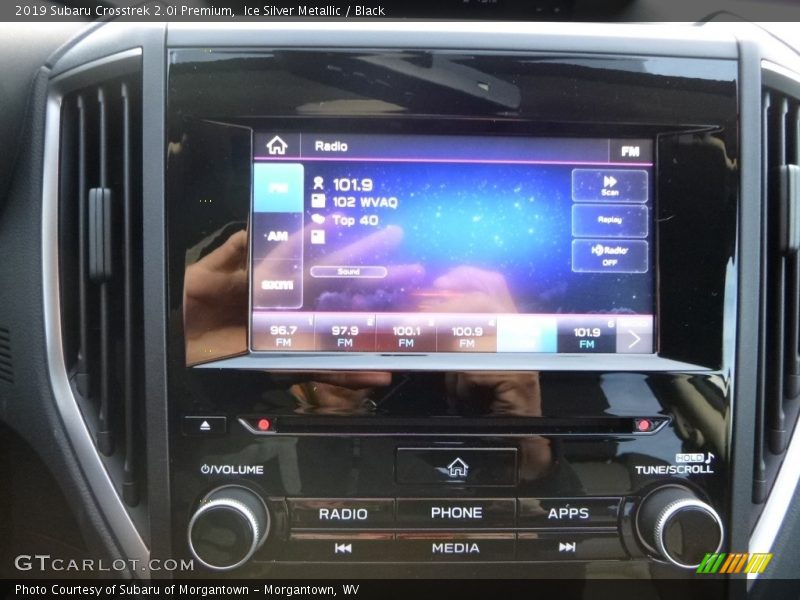 Ice Silver Metallic / Black 2019 Subaru Crosstrek 2.0i Premium