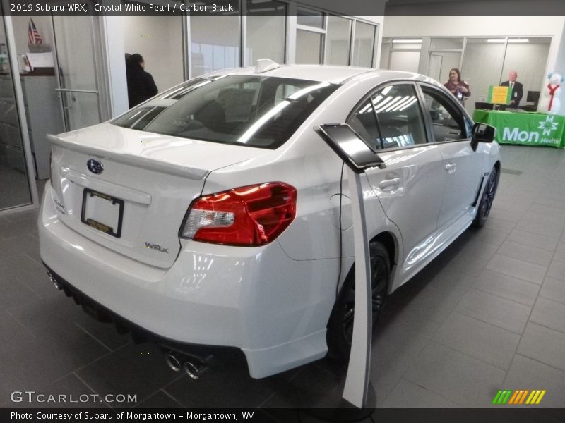 Crystal White Pearl / Carbon Black 2019 Subaru WRX