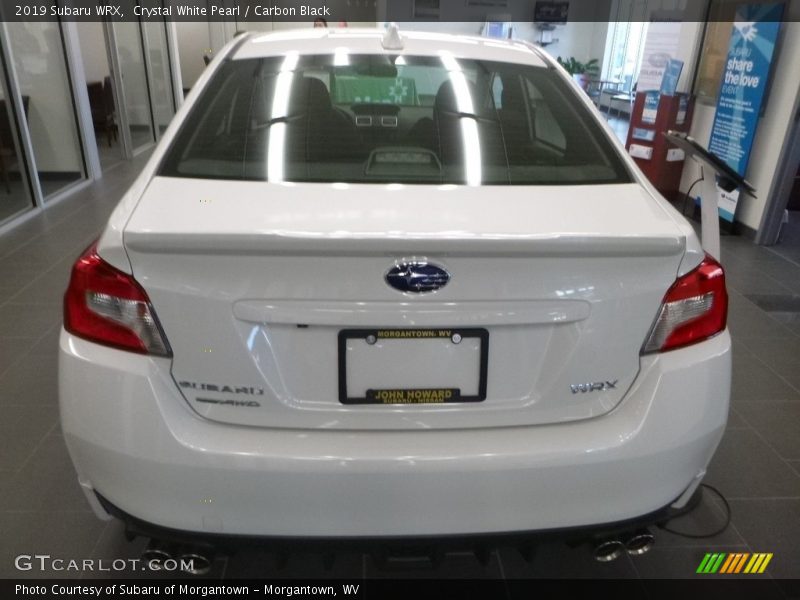 Crystal White Pearl / Carbon Black 2019 Subaru WRX