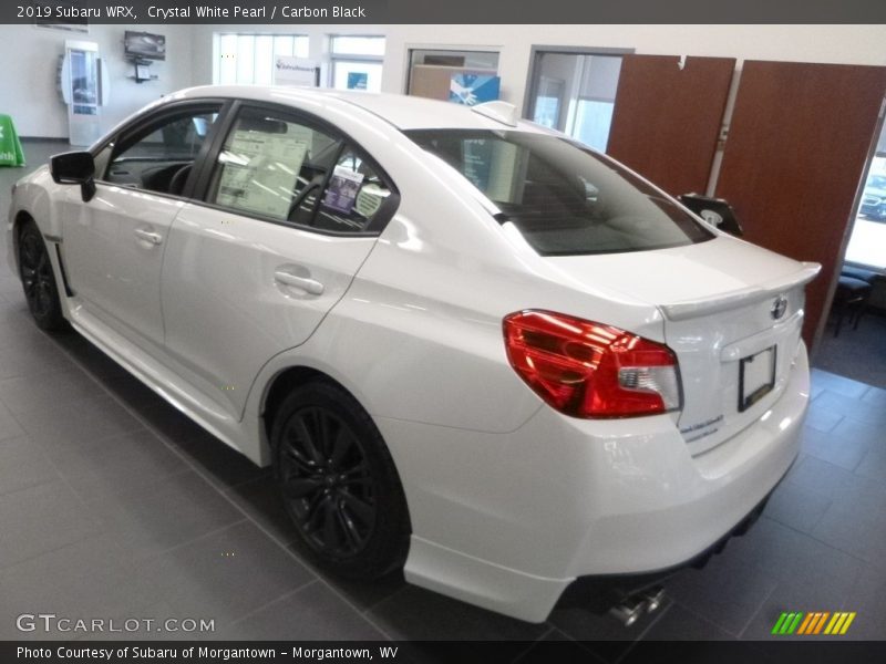 Crystal White Pearl / Carbon Black 2019 Subaru WRX