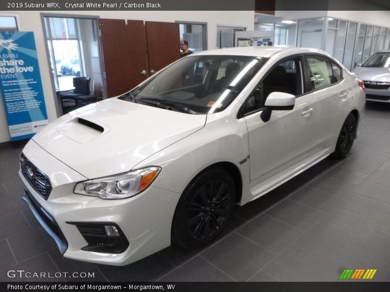 Crystal White Pearl / Carbon Black 2019 Subaru WRX