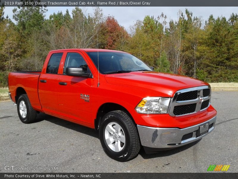 Flame Red / Black/Diesel Gray 2019 Ram 1500 Classic Tradesman Quad Cab 4x4