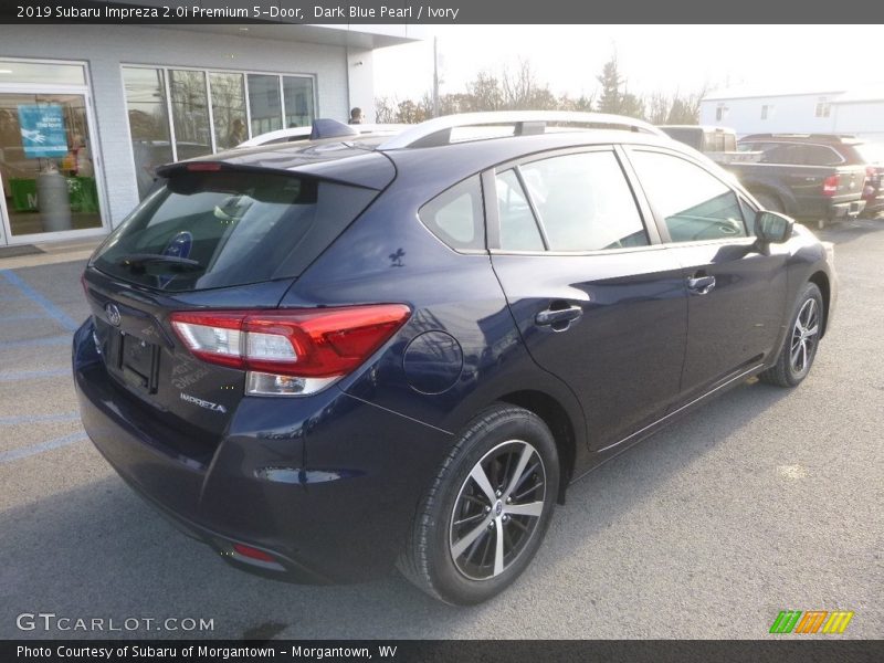 Dark Blue Pearl / Ivory 2019 Subaru Impreza 2.0i Premium 5-Door