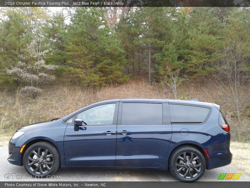 Jazz Blue Pearl / Black/Alloy 2019 Chrysler Pacifica Touring Plus