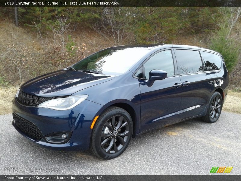 Jazz Blue Pearl / Black/Alloy 2019 Chrysler Pacifica Touring Plus