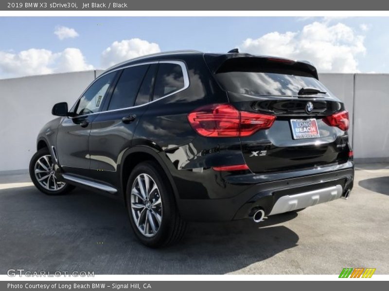 Jet Black / Black 2019 BMW X3 sDrive30i