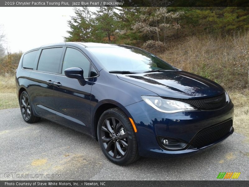 Jazz Blue Pearl / Black/Alloy 2019 Chrysler Pacifica Touring Plus
