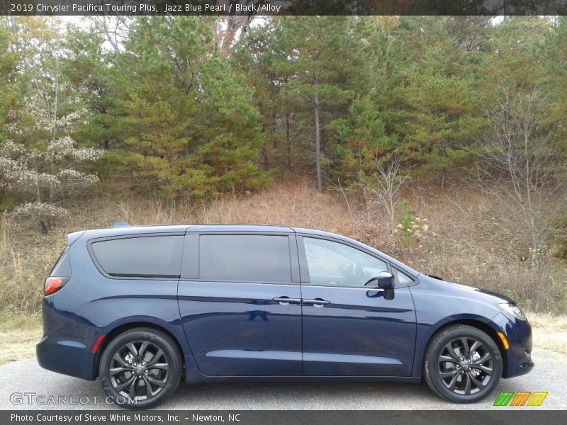 Jazz Blue Pearl / Black/Alloy 2019 Chrysler Pacifica Touring Plus