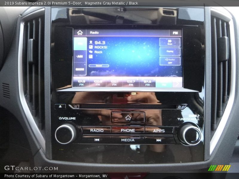 Magnetite Gray Metallic / Black 2019 Subaru Impreza 2.0i Premium 5-Door