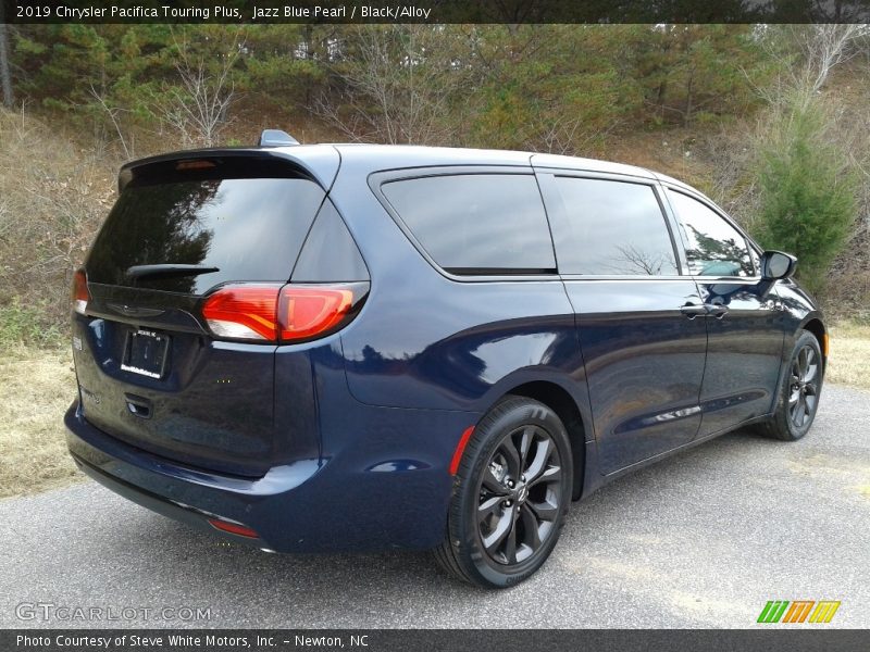 Jazz Blue Pearl / Black/Alloy 2019 Chrysler Pacifica Touring Plus
