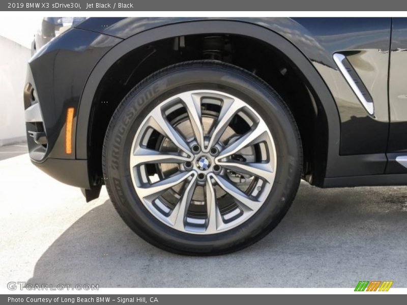 Jet Black / Black 2019 BMW X3 sDrive30i